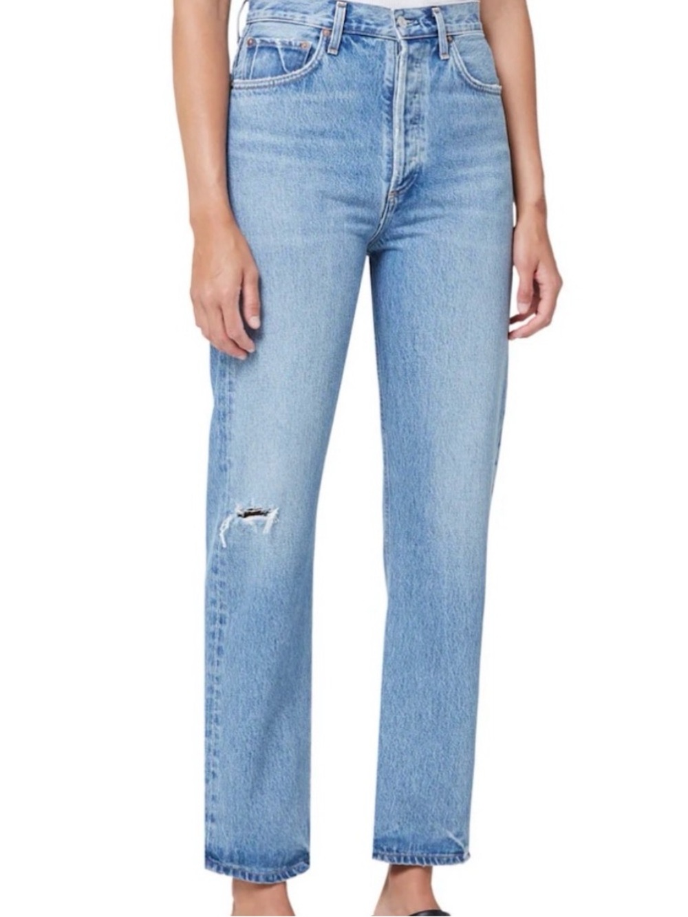 Agolde 90’s Pinch Waist Jeans in Abstract